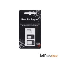 Kit adattatori sim 3 in 1